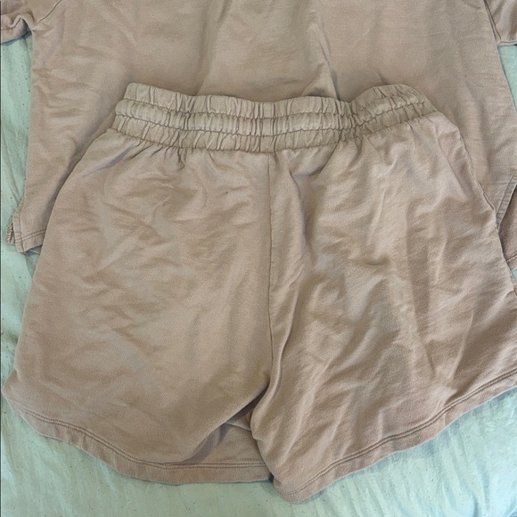 Zenana Outfitters Taupe Lounge Set - Picture 4 of 7